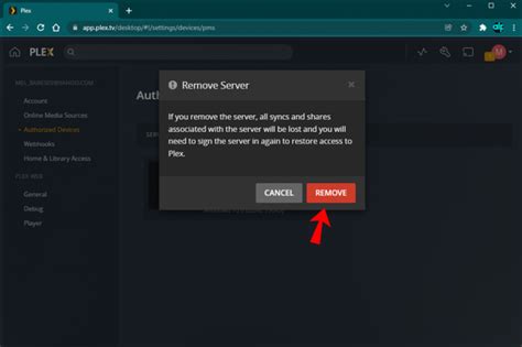 Image result for Using Plex Delete User