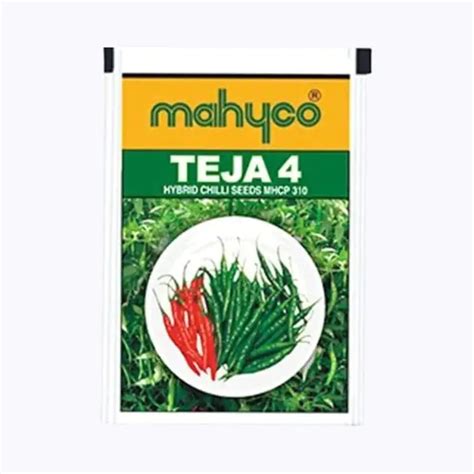 Buy Mahyco Teja 4 Chilli Seeds for Spicy and Vibrant Harvests | Kisan...