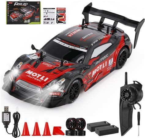 Amazon.com: Authticar RC Drift Car, 1/18 Remote Control Car 4WD 28KM/H ...