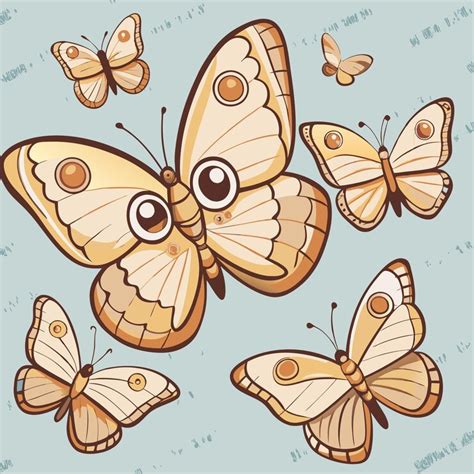 Um desenho de borboletas com a palavra " borboletas " citada | vetor ...