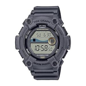 Casio Youth Digital Digital Grey Dial Unisex WS-1300H-8AVDF (D253 ...