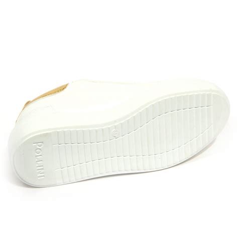 H6728 sneaker donna POLLINI woman vegan leather shoes