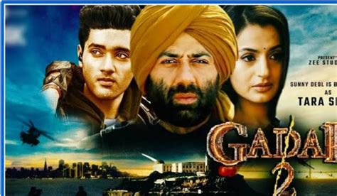 Gadar 2 sunny deol ameesha patel action film leak video photo from ...