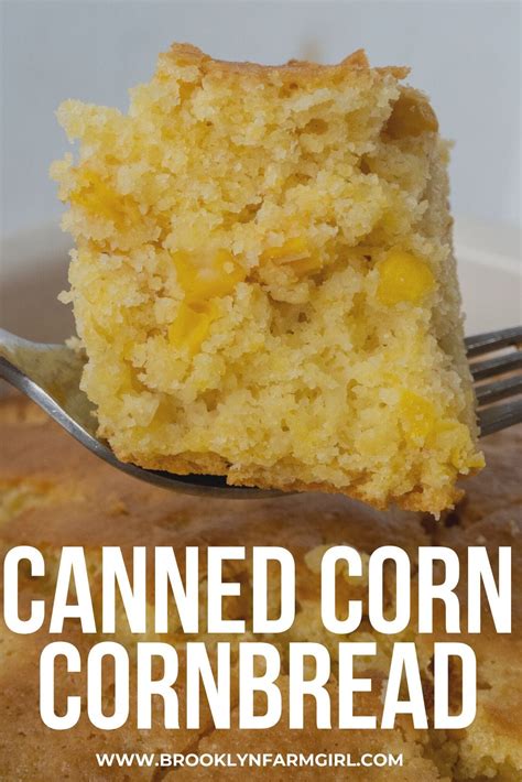 Easy Sweet Cornbread (made with Jiffy) - Brooklyn Farm Girl