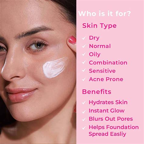 Silk Blur Moisturising Primer with Hyaluronic Acid & Avocado Extracts ...