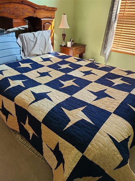 Blue and White Quilt Bedding
