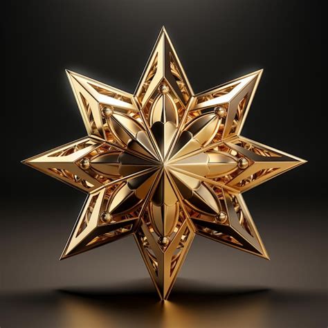 A red star with a bronze outline and "Donald Trump" and a TV icon written on it in bronze, embedded