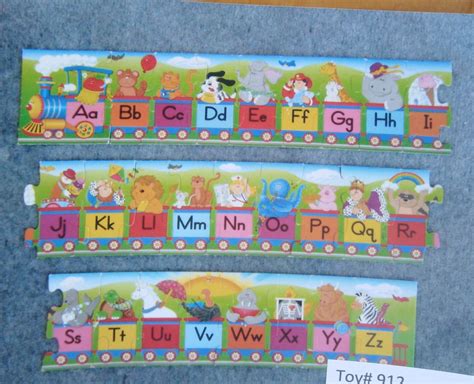 Alphabet Train Floor Puzzle
