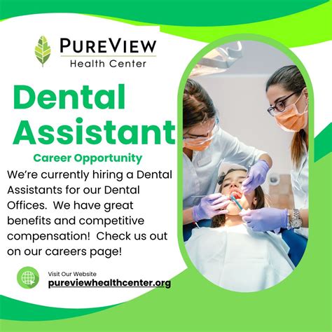 Pureview Health Center on LinkedIn: Now hiring a Dental Assistant ...
