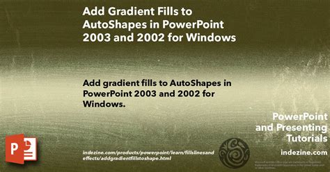 Image result for PowerPoint Shape Fill Gradient