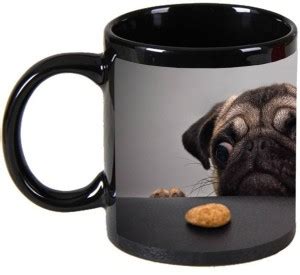 Muggies Magic animals dogs cookies tables pug Ceramic Coffee Mug Price ...