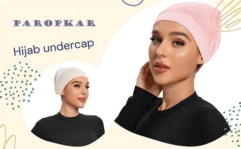 Buy PAROPKAR Women's Cotton Ninja Stretch Jersey Coverage Black Hijab ...