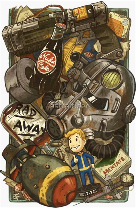 Image result for Fallout Stickers