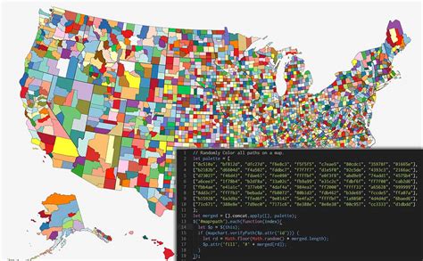 Image result for County Map Color