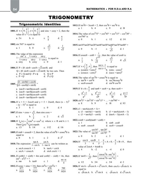 Trigonometry Questions 的图像结果