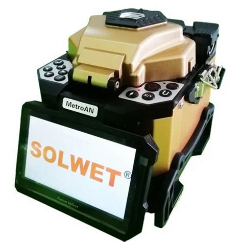 Fiber Optics Splicing Machine - Solwet Fusion Splicing Machine T - 308X ...