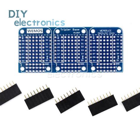 WeMos D1 Mini NodeMcu Lua ESP8266 Relay Shield Proto India | Ubuy
