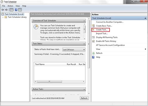 Image result for Task Scheduler PowerShell Restart Service