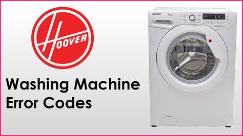 Hoover Dynamic Next Washing Machine Error E03 的图像结果