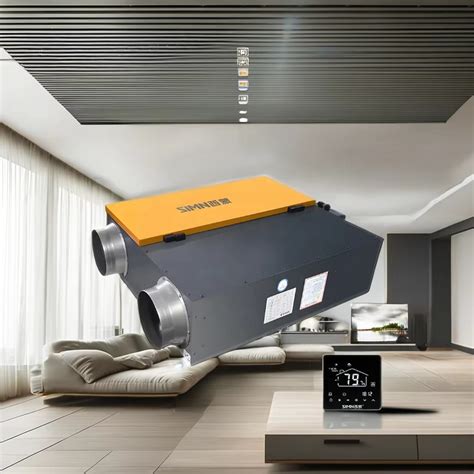 Smart Home Ventilator with HEPA Filter Electric Air Quality Control for EU - Energy Recovery ...