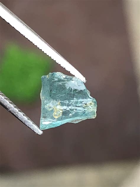 Buy Natural Aquamarine Rough, 8.30x7.20mm Blue & Green Aquamarine Raw ...