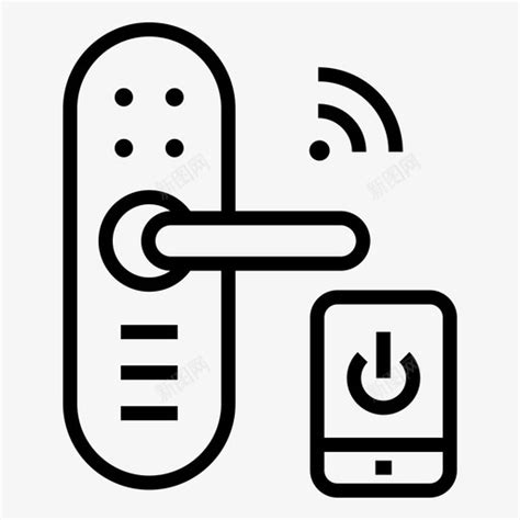 指纹密码锁智能锁公司logo形象及vi设计-ILOCK智能锁-苏州logo设计公司-昆山品牌logo设计