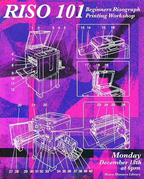 Risograph Printing 101 (12/18), 1200 N Alvarado St, Los Angeles, 18 ...