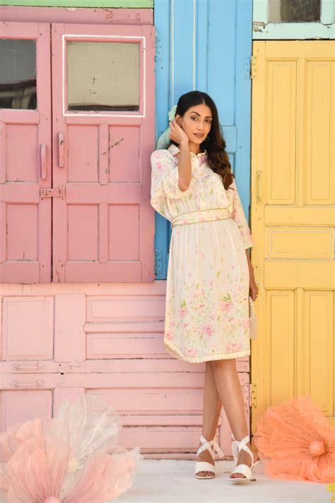 Printed Tara Dress – na-av