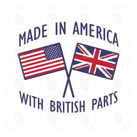 British And American Flag Real