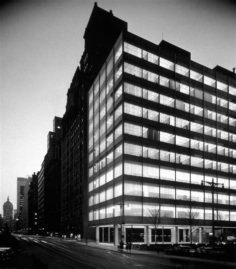 SOM designed this modernist classic to be the world headquarters for the Pepsi-Cola Company. Co ...