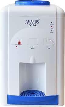 ATLANTIS One Table Top Hot Cold and Normal Bottled Water Dispenser - 3 ...