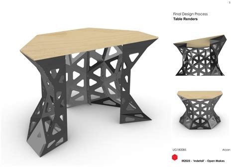 Digital Fabricated Furniture Elements | CEPT - Portfolio