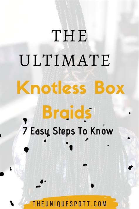 Image result for Knotless Box Braids Tutorial