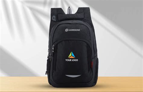 Custom Xeno Laptop Backpack with Light Reflector | Personalised Laptop Bags