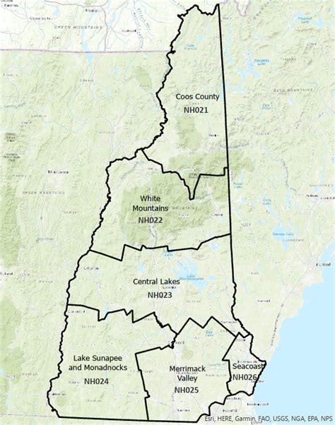 New Hampshire Fire Weather Zone Changes
