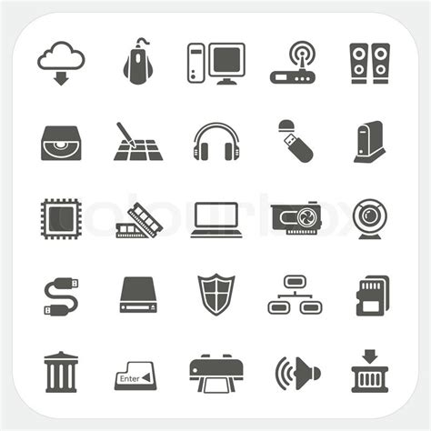 Computer Hardware Examples Icon 的图像结果