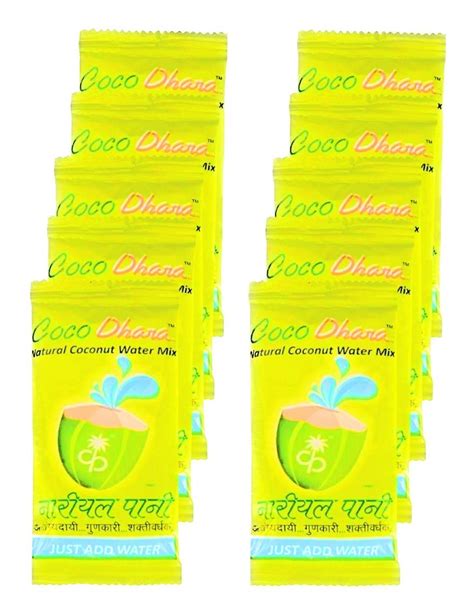 Buy Coco Dhara Natural Coconut Water Mix (Pack of 70) Online at Low ...