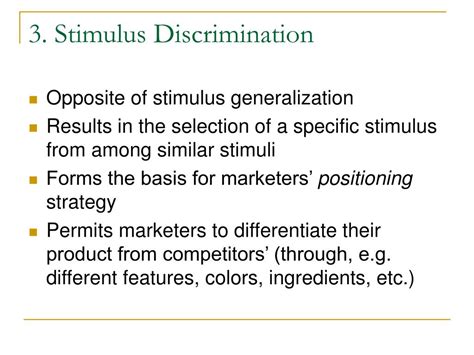 Image result for Example of Stimulus Generalization ABA
