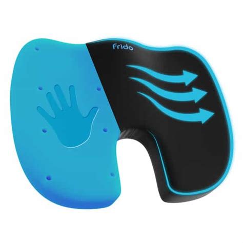 Buy FRIDO ULTIMATE COCCYX SEAT CUSHION WITH COOLING EFFECT & MEMORY ...