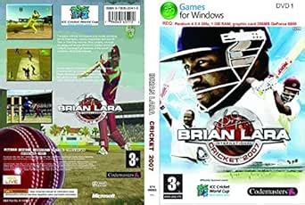 Buy Om Game World Brian Lara Cricket 2007 PC Game DVD Online at Low ...