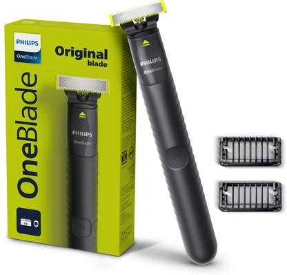 PHILIPS OneBlade QP1424/10 Trimmer 30 min Runtime 3 Length Settings ...