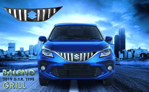 Buy Auto Blinq Front Grill GTR Type for Maruti Suzuki NEXA BALENO 2019 ...