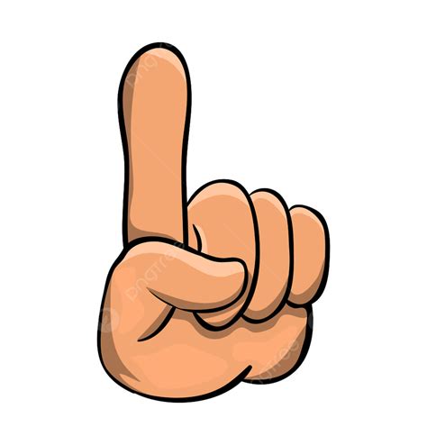 Pointer Finger Clipart Transparent Background, Hand Pointer Finger Up ...