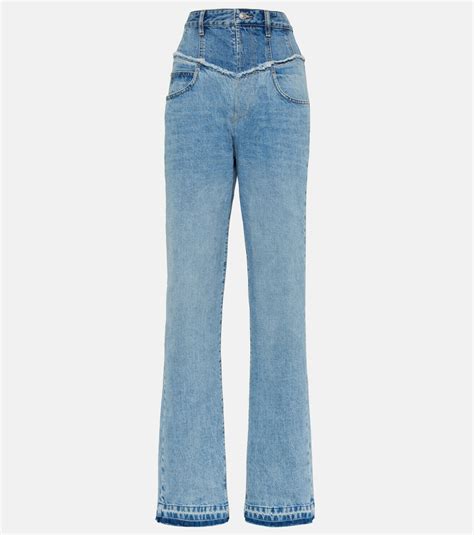 High Waisted Denim Jeans