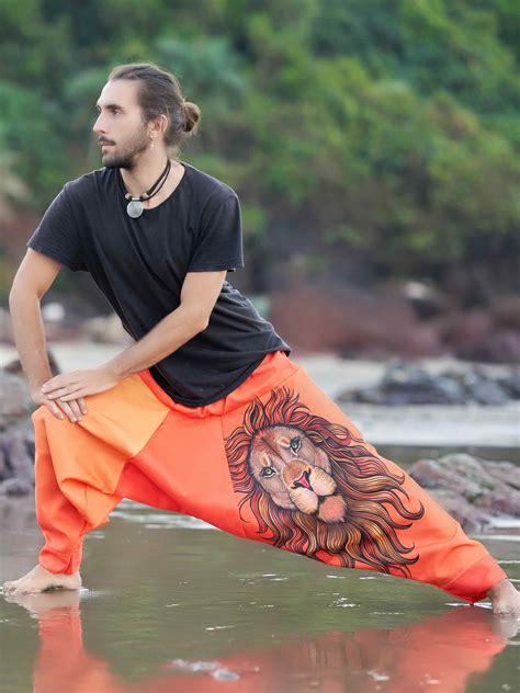 Men's Hippy Boho Harem Pants For Dance Travel and Yoga – Enimane