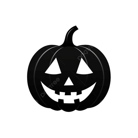 Jack O Lantern Silhouette Clip Art Stock Vektorgrafik „Halloween