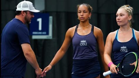 ODU tennis star Sofia Johnson is mature well beyond her years | 13newsnow.com