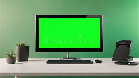 Green Screen Computer Monitor 的图像结果