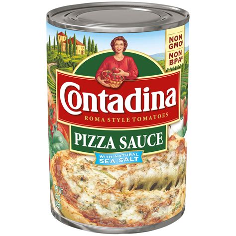 Contadina Canned Pizza Sauce 15 oz Can (12 Pack) - Authentic Tomato ...