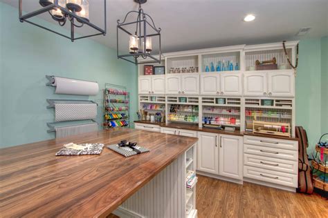 Custom Basement Finishing | Finished Basement Craft Room
